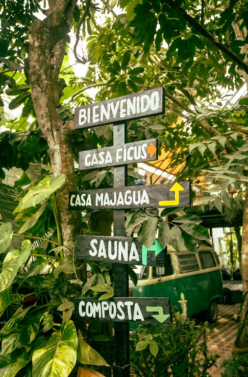 El Refugio Welcome Sign